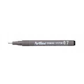 Tegnepen Artline Drawingpen, 0,7 mm sort