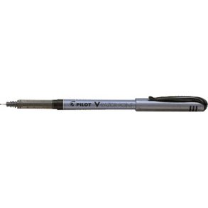 Fiberpen Pilot V-Razorpoint 0,4 mm sort - 12 stk