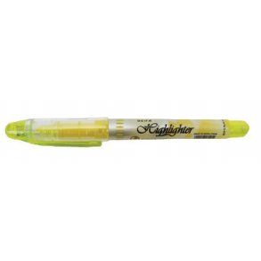 Tekstmarker penneform liquid, Gul - 12 stk