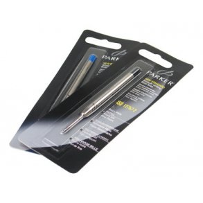 Refill til Parker kuglepen, sort - 12 stk
