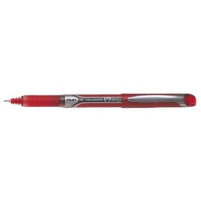 Ballpen Pilot Hi-tecpoint, V7 RT r�d - 12 stk