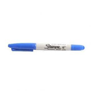 Marker Sharpie fine bl 1mm, m/rund spids - 12 stk