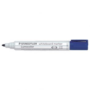 Whiteboard marker bl rund, Staedtler 351-3 - 10 stk