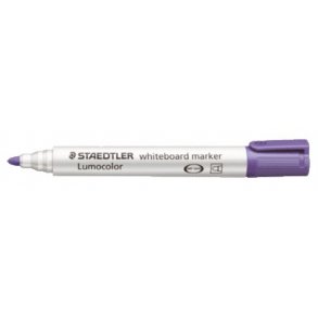 Whiteboard marker violet rund, Staedtler 351-6 - 10 stk