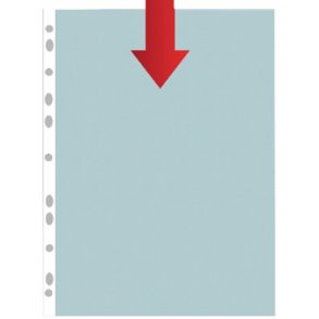 Kataloglomme A4 Leitz - 10 stk