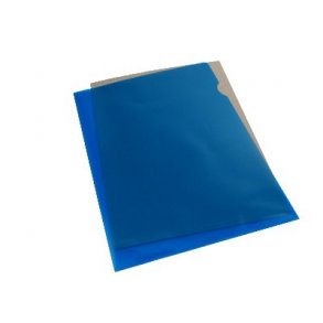 Plastomslag A4 bl, 0,11 - 100 stk