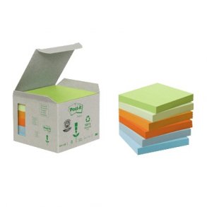 Post-it blok 76x76 mm - 6 stk