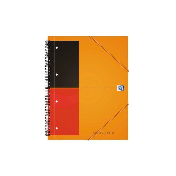 Meetingbook 2-i-en A4 lin. notesbog og samlemappe - 1 stk