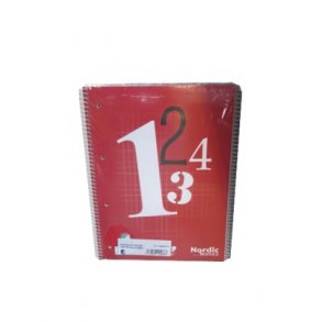 Kollegieblokke A4 kvad. NOA 70 blade 70g perf. 4 huller 10 stk