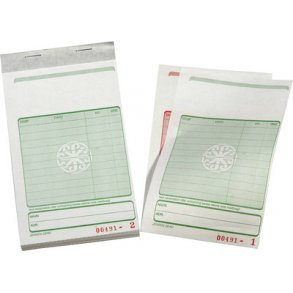 Kasseblok 2x50 blade, 160x102 mm - 5 stk