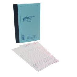 Regningblok m/kopi GF. 10040 108x200mm