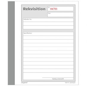 Rekvisition Mayland 108x150mm