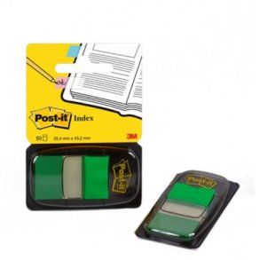 Post-it indexfaner 680GN2 grn - 1 pakke