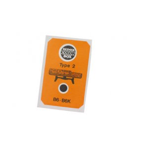 Stempelpude t/B6k Reiner, Nummeratr - 1 stk