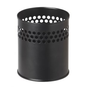 Pennebger Twin metal sort, m/huller - 1 stk