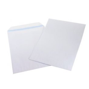 Kuverter C4P lukl. akkord 3718, hvid - 500 stk