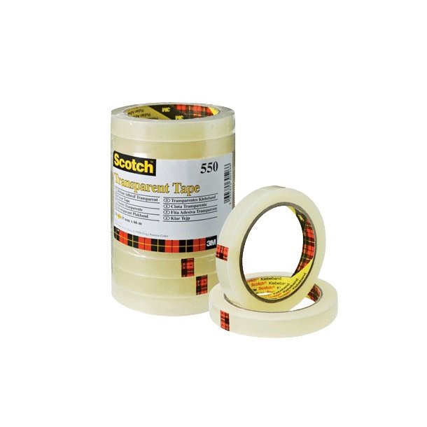 Tape kontor 3M 15mmx66m - 1 rulle