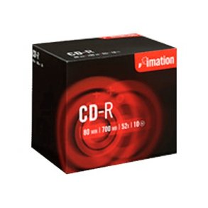 CD-rom 700 mb 80 min., 52xspeed - 10 stk
