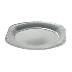 Alufade oval 43x28 cm - 5 stk