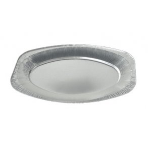 Alufade oval 43x28 cm - 5 stk