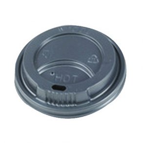 Kaffebger lg 80 mm sort, Plast - 100 stk