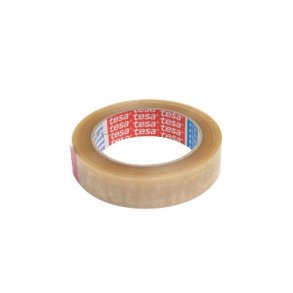 Pakketape 25/66 klar Tesa 4124, PVC - 6 ruller