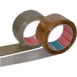 Pakketape 25/66 klar Tesa 4205, PP folie - 6 ruller