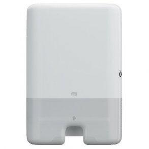 Tork dispenser H2 hndkldeark, Hvid plast - 1 stk