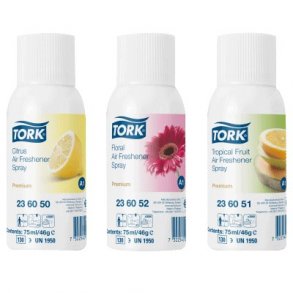Tork Airfreshener, Spray luftfrisker - pkk med 12 stk