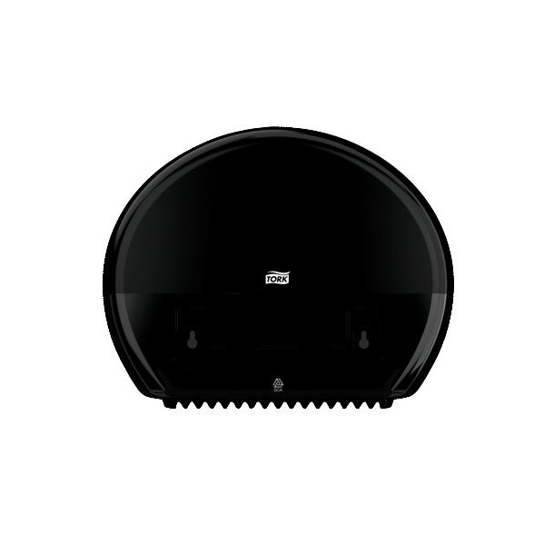 Tork dispenser toiletpapir T1, Jumbo, Sort - 1 stk