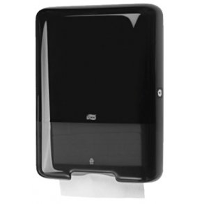 Tork dispenser H3 hndkldeark, Sort plast - 1 stk