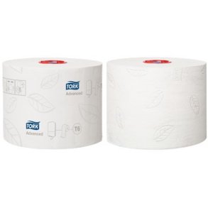 Toiletpapir Tork advanced T6, Hvid, Mid-Size - 27 rll