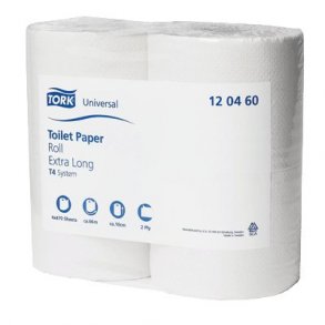 Toiletpapir Tork universal T4, Natur, 2-lags - 24 rll