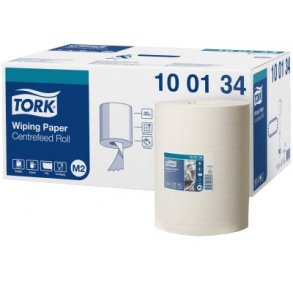 Aftrringspapir Tork Standard, M2, Hvid, 1-lags - 6 rll