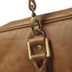 Leather case with handles for PC &amp; MacBooks up to 15' - Gold