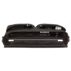 Leather messenger for PC &amp; MacBooks up to 13'' - Hunter dark