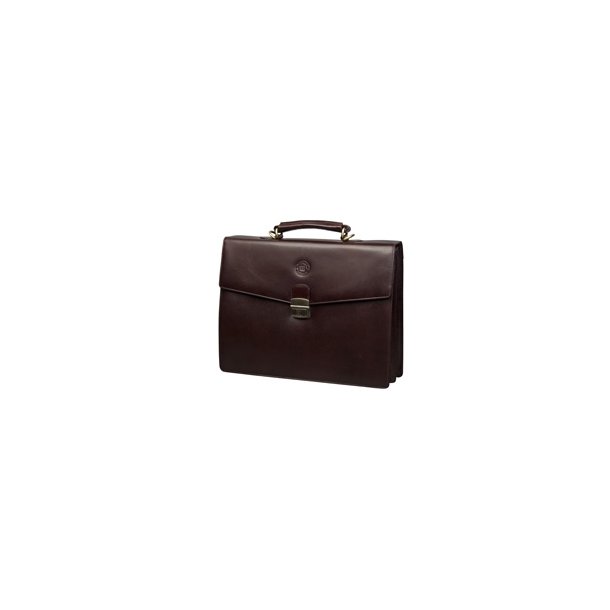 Leather briefcase for PC &amp; MacBooks up to 14'' - Colorado