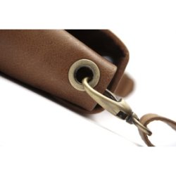 Leather briefcase for PC &amp; MacBooks up to 16'' - Golden tan