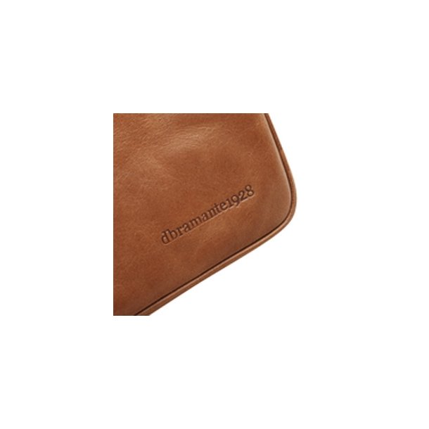 Leather business bag Rosenborg up to 14''   Golden tan