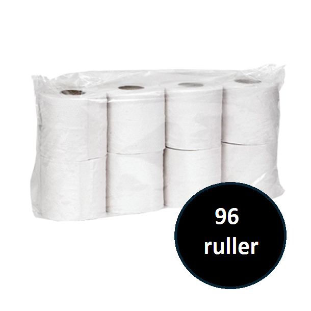 Toiletpapir - 3 lags 96 ruller