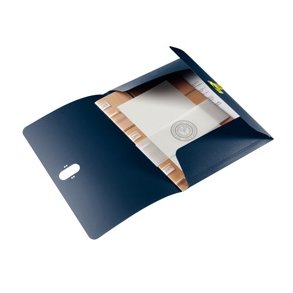 3 klap mapper - Leitz recycle PP A4 Bl 10 stk