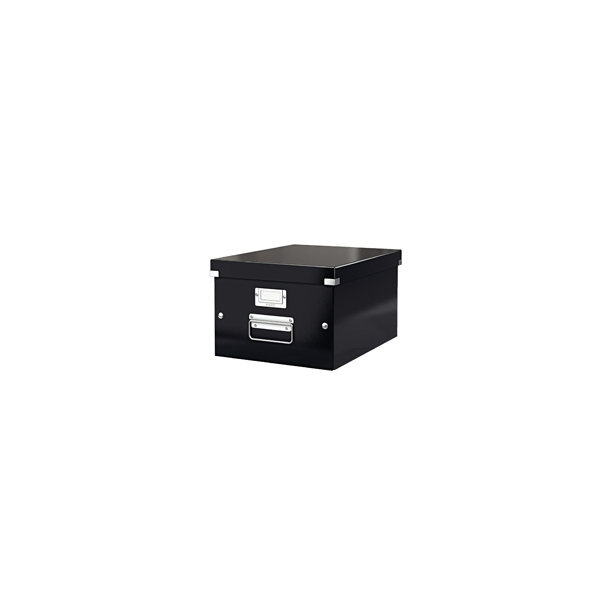 Opbevaringskasser - Leitz Click &amp; Store box Medium Sort 1 stk