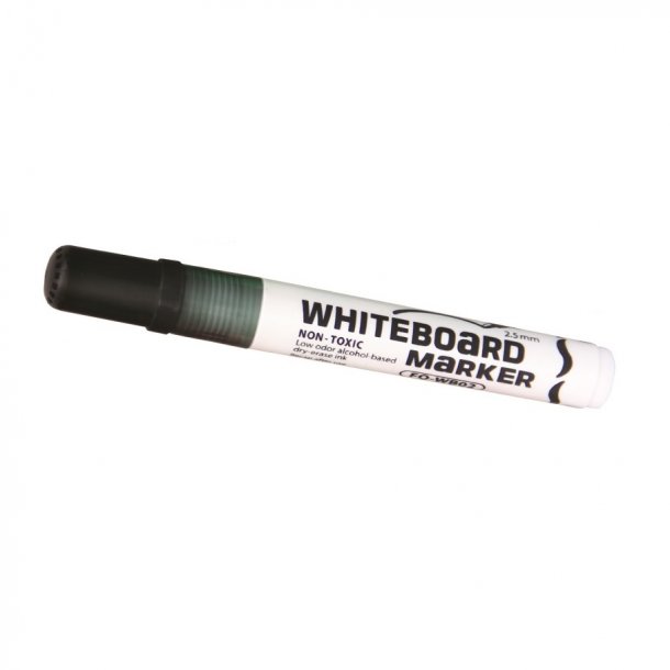 Whiteboard marker sort - 12 stk