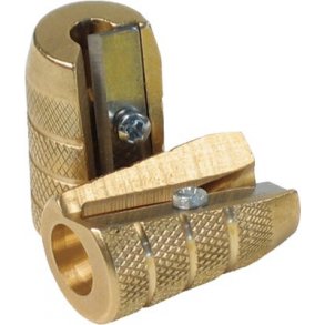 Blyantspidser Granat messing - 1 stk