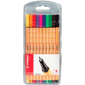 Fineliner Stabilo 88 10 ass.