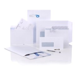 Bong envelope M5 Mailman self-sealing w/window 90g 500 stk