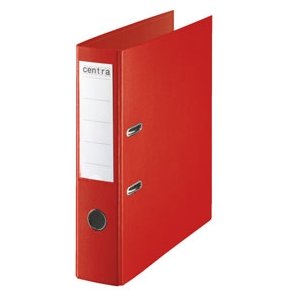 Brevordnere - Centra LAF A4/75mm R�d - 10 stk