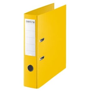 Brevordnere - Centra LAF A4/75mm gul 10 stk
