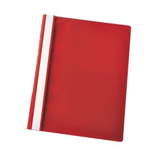 Centra Flat File w/o pocket A4 Red 100 stk