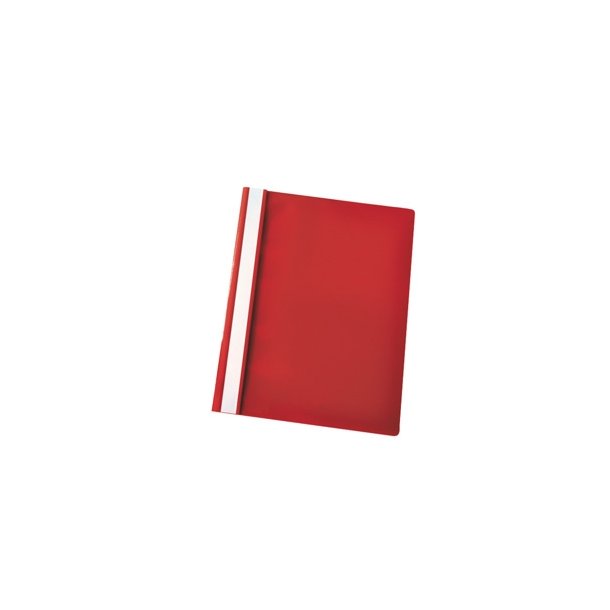 Centra Flat File w/o pocket A4 Red 100 stk